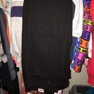 Black pants.